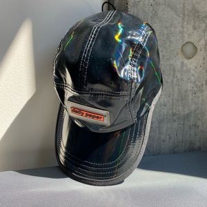 Daily Paper cap , patent fabric and adjustable